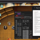 A mockup of a virtual tabletop game in progress.